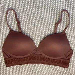 PINK Wear Everywhere Wireless Push-Up Bra 32A